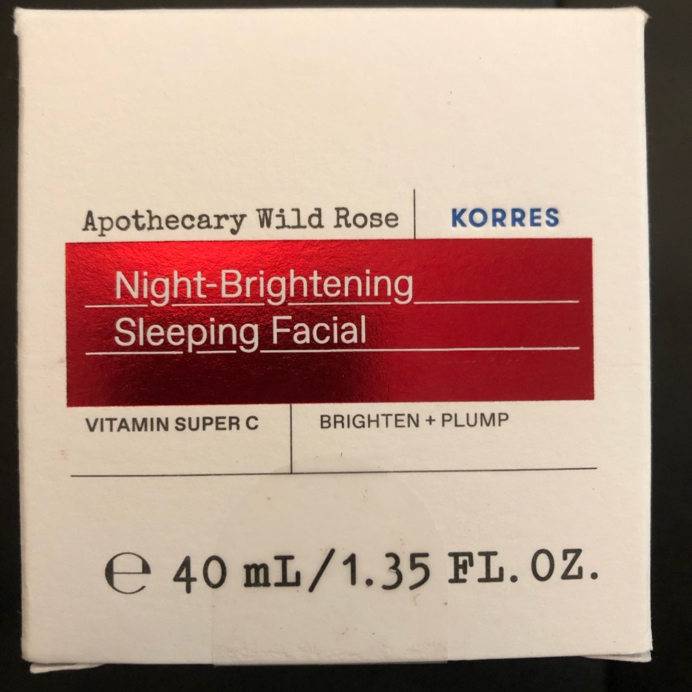 Korres Night-Brightening Sleeping Facial - White & Red